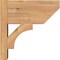 Ekena Millwork Westlake Slat Smooth Outlooker, Western Red Cedar, 7 1/2"W x 14"D x 14"H OUT08X14X14WTL06SWR - alternate 2